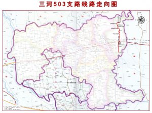 三河503支路線路